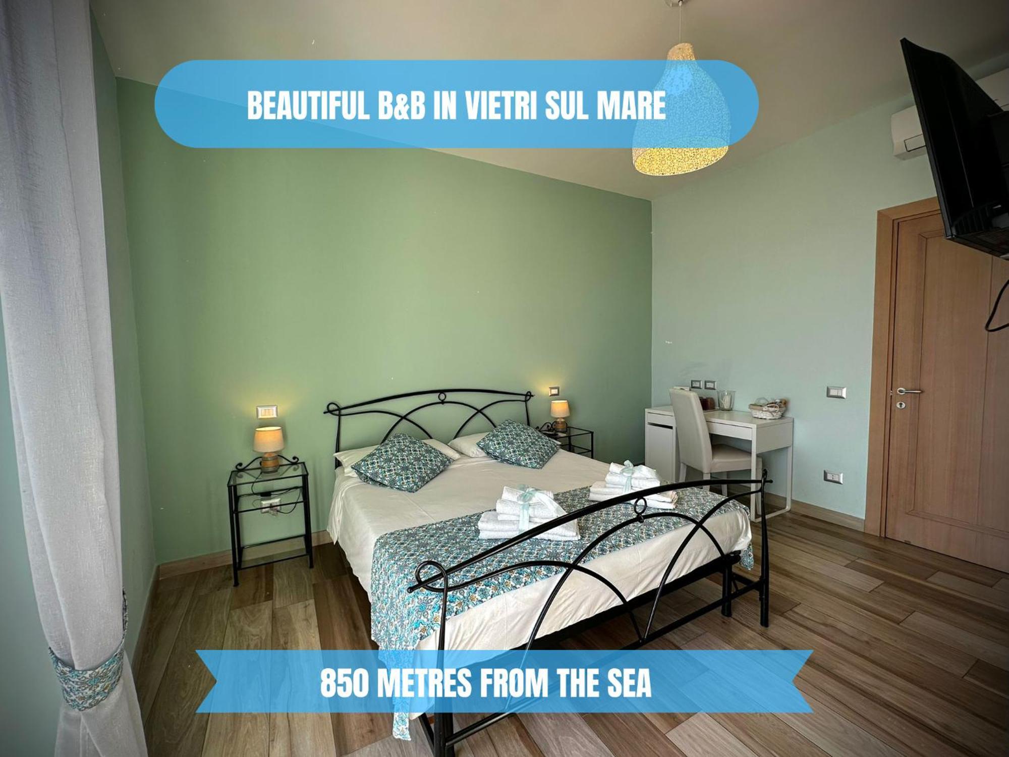 ---5 Minutes From The Sea ---Panorama And A-C Bed & Breakfast วิเอตริ ภายนอก รูปภาพ