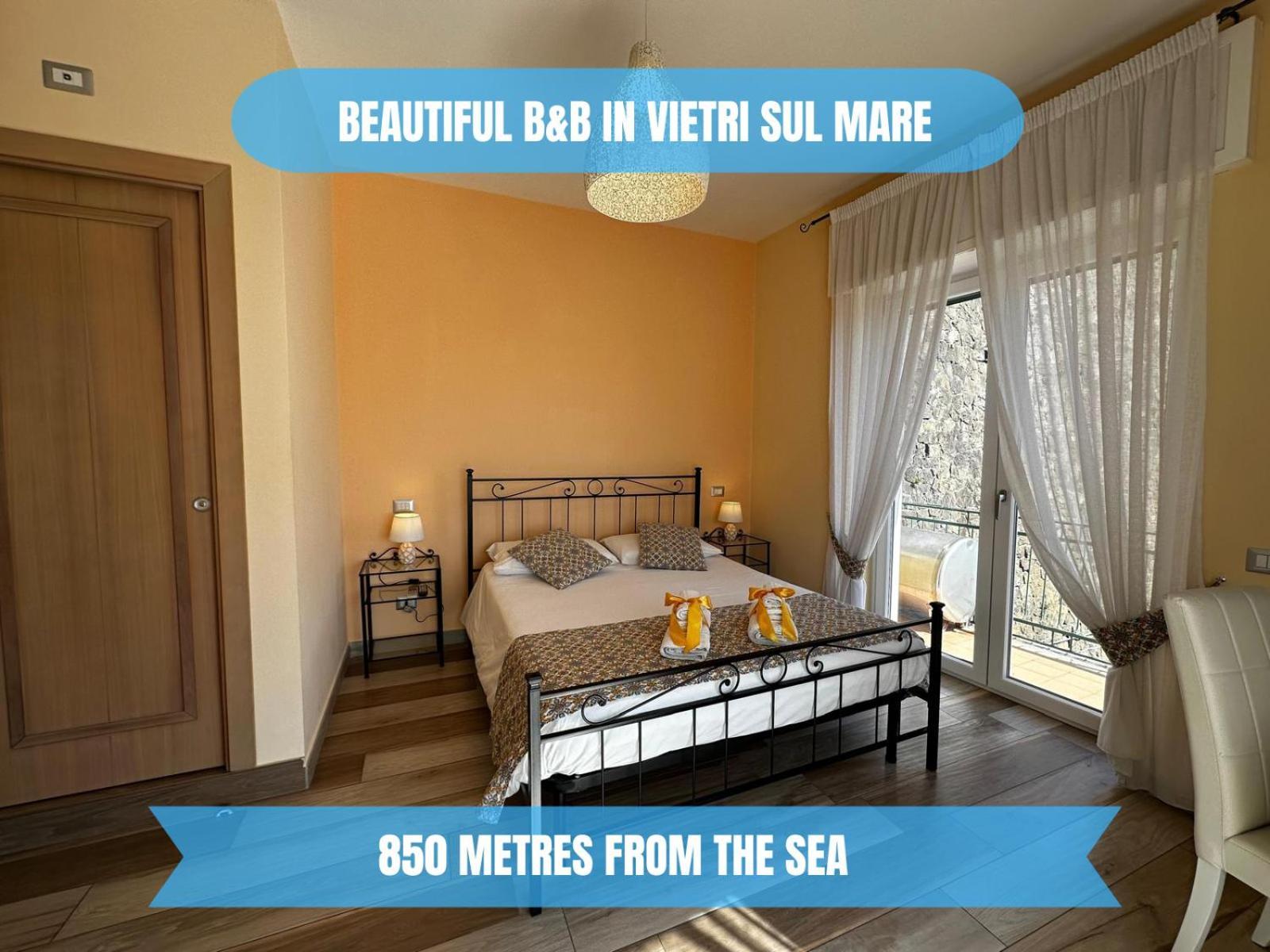 ---5 Minutes From The Sea ---Panorama And A-C Bed & Breakfast วิเอตริ ภายนอก รูปภาพ